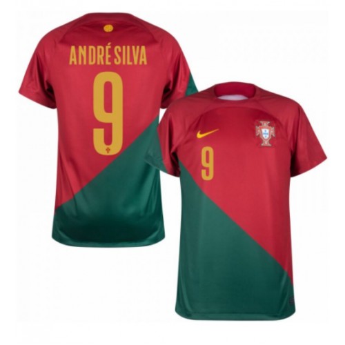 Lacne Muži Futbalové dres Portugalsko Andre Silva #9 MS 2022 Krátky Rukáv - Domáci